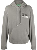 DSQUARED2 hoodie à logo imprimé - Gris