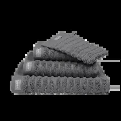 Vandyck Vandyck Home Towel Wave douchelaken 70x140 Dark Grey