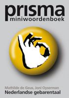 Prisma miniwoordenboek Nederlandse gebarentaal - thumbnail