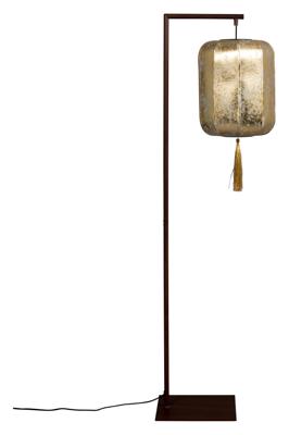 Dutchbone Vloerlamp 'Suoni' 157cm, kleur Goud