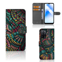 OPPO A16/A16s/A54s Telefoon Hoesje Aztec - thumbnail