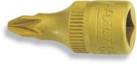 HAZET 8507-PZ3 Pozidriv Profiel PZ Schroevendraaier Socket - CVD-Tin Coated