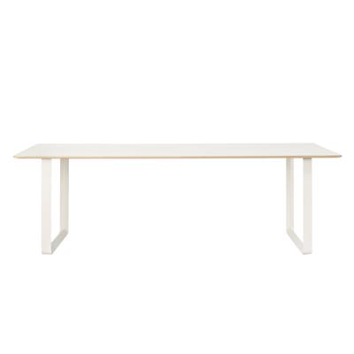 Muuto 70/70 Large Eettafel Wit/Wit - 225 x 90 cm