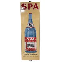 Spa Monopole Emaille Bord - 72 x 24 cm - thumbnail