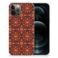 iPhone 12 Pro Max TPU bumper Batik Brown - thumbnail