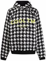 COOL T.M hoodie à motif pied-de-poule - Noir - thumbnail