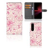 Sony Xperia 1 III Hoesje Pink Flowers - thumbnail