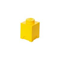 Lego Opbergbox Polypropyleen Geel 125.00mm x 125.00mm x 180.00mm