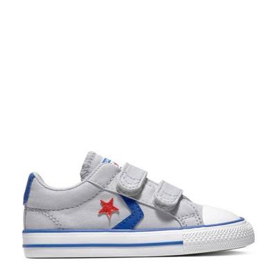 Converse Star Player OX sneakers grijs/blauw/ rood Converse Star Player OX sneakers grijs/blauw/ rood