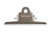 MAUL Retro beugeltang van roestvrij staal voor montage op metaal, kunststof, hout, corrosiebestendig, ook voor knutselen en knutselen, breedte 14,7 cm, breedte 2 cm, zwart