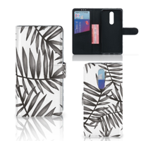 OnePlus 7 Pro Hoesje Leaves Grey