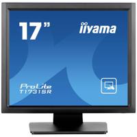 Iiyama 17 Resistive Touchscreen monitor Energielabel: E (A - G) 43.2 cm (17 inch) 1280 x 1024 Pixel 5:4 5 ms HDMI, DisplayPort, VGA TN LCD - thumbnail