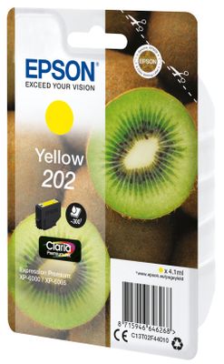 Epson Inktcartridge T02F4, 202 Origineel Geel C13T02F44010