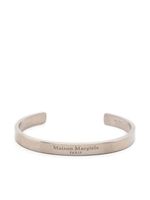 Maison Margiela bracelet troque à logo gravé - Argent - thumbnail