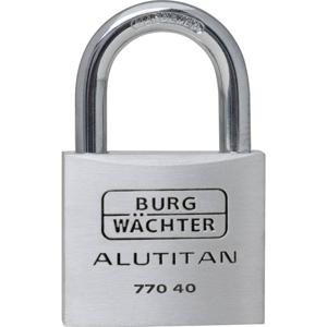 Burg Wächter 36061 Hangslot 40.00 mm Verschillend sluitend Aluminium Sleutelslot