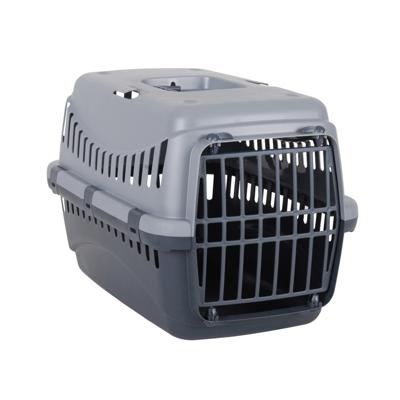 Huisdieren Reisbench - donker en licht grijs - Stevig en stabiel - Medium - 45x30x30cm Huisdieren Reisbench - donker en licht grijs - Stevig en stabiel - Medium - 45x30x30cm