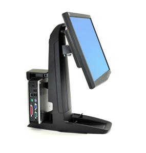 Ergotron Neo-Flex® All-In-One Security Stand Monitorvoet 1-voudig 35,6 cm (14) - 61 cm (24) Zwart Staand, In hoogte verstelbaar, Kantelbaar en zwenkbaar