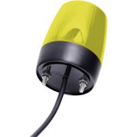 Auer Signalgeräte Signaallamp LED PCH 860507313 Geel Geel Continulicht, Knipperlicht 230 V/AC