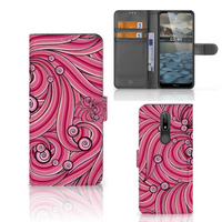 Nokia 2.4 Hoesje Swirl Pink