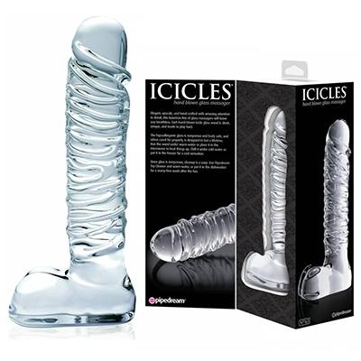 Icicles No. 63 Clear Dildo