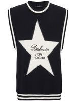 Balmain pull Balmain Signature Star - Noir - thumbnail