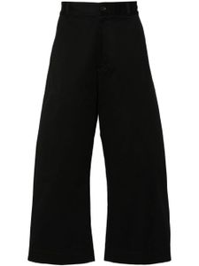 Studio Nicholson pantalon ample Bosun - Noir