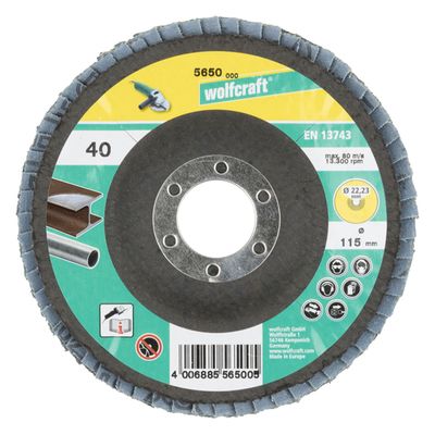 wolfcraft GmbH 5653000 haakse slijper-accessoire Klepschijf