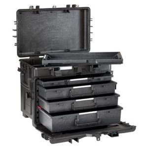 Explorer Cases 5140 Trolley Zwart met Ledige Lades