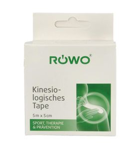 Kinesiotape zwart 5cmx5m