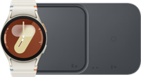 Samsung Galaxy Watch 7 4G Crème 40mm + Duo Draadloze Oplader