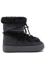 Moon Boot après-ski LTrack Faux-Fur à lacets - Noir