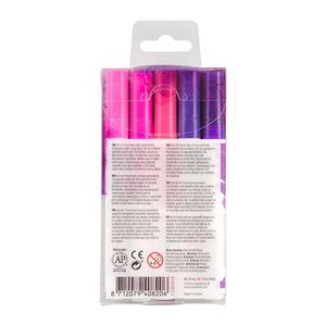 Brushpen Talens Ecoline set-violet blister ÃƒÆ’ 5 stuks ass