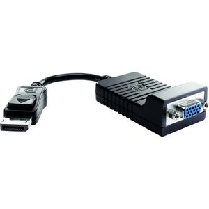 HP AS615AA DisplayPort / VGA Adapter [1x DisplayPort stekker - 1x VGA-bus] Zwart