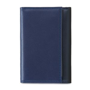 Mywalit RFID Tri-fold Wallet with Zip Nappa Notte