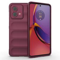 Motorola Moto G84 Rugged Series TPU Case - Wijnrood - thumbnail