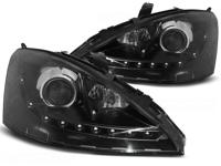 Tuning-Tec Koplampen met parkeerlicht FORD FOCUS 10 98-10 01 ZWART