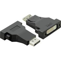 Value 12.99.3157 DisplayPort-kabel DisplayPort / DVI Adapterkabel DisplayPort-stekker, DVI-D 24+1-polige bus 0.15 m Zwart - thumbnail