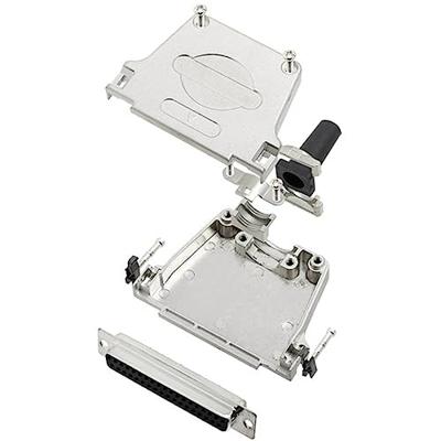 TRU COMPONENTS TCDTZF37DMSK 7708556 D-SUB Buchsenleisten-Set 180° Polzahl (num): 37 Lötkelch 1 pc(s)