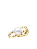 TASAKI bijou d'oreille Collection Line Fine Link en or 18ct