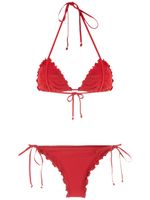 Amir Slama bikini à fronces - Rouge - thumbnail