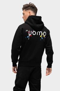 Paint Hoodie Heren Zwart