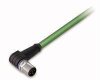 WAGO WAGO GmbH & Co. KG 756-1202/060-050 ETHERNET-/PROFINET-kabel, hoekig Inhoud: 1 stuk(s) - thumbnail