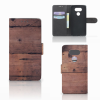 LG G5 Book Style Case Old Wood