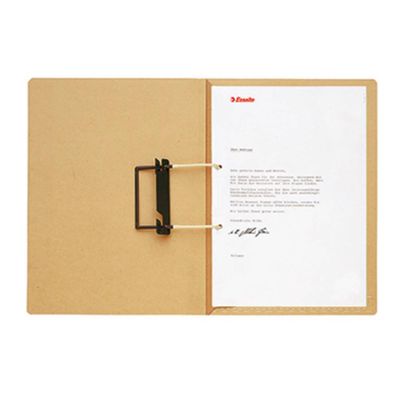 Leitz Pendelmap 21890000 DIN A4 Naturel-bruin Soort binding: Snelhechting, Jalema Clip 250 g/m² 1 stuk(s)
