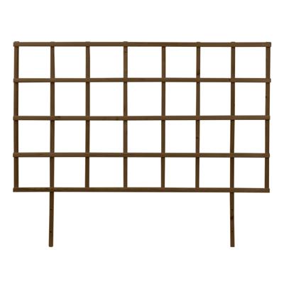 Esschert Design trellis verhoogde kweekbak bruin L