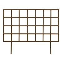 Esschert Design trellis verhoogde kweekbak bruin L
