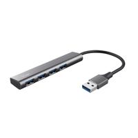 Trust Halyx USB 3.2 Gen 1 (3.1 Gen 1) Type-A 5 Mbit/s Zwart, Grijs - thumbnail