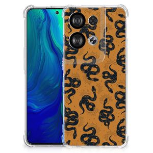 Case Anti-shock voor OPPO Reno8 Snakes