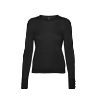 VERO MODA top VMSILKE zwart