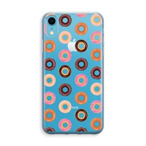 Donuts: iPhone XR Transparant Hoesje